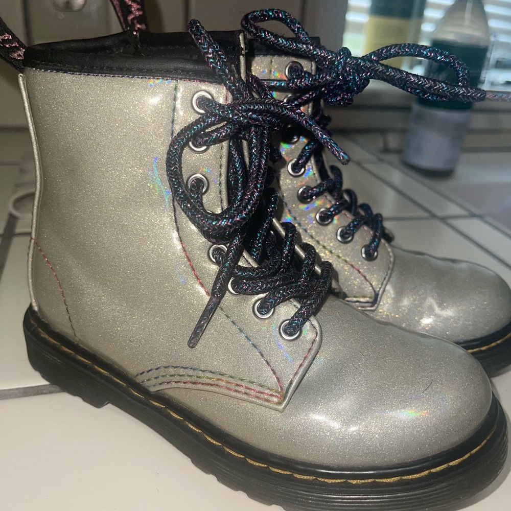 Little kids, disco doc martens